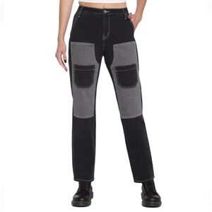 Hot Topic Patchwork Carpenter Jeans Gothic Denim Size 7